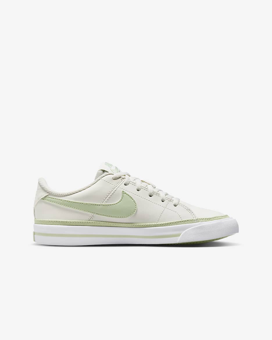 6 WOMEN'S NIKE COURT LEGACY good CANVAS PINK / WHITE